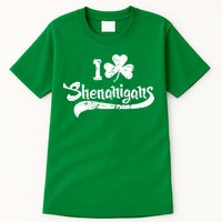 Clover Shenanigans Funny Irish Clover St Saint Patricks Day Tall T-Shirt
