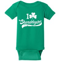 Clover Shenanigans Funny Irish Clover St Saint Patricks Day Baby Bodysuit
