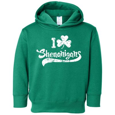 Clover Shenanigans Funny Irish Clover St Saint Patricks Day Toddler Hoodie