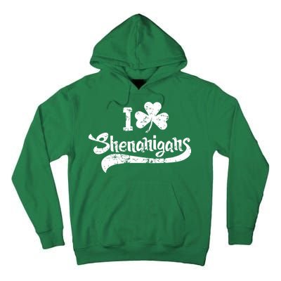 Clover Shenanigans Funny Irish Clover St Saint Patricks Day Tall Hoodie