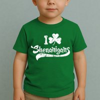 Clover Shenanigans Funny Irish Clover St Saint Patricks Day Toddler T-Shirt
