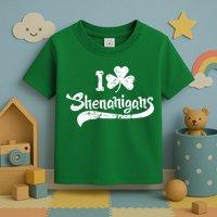Clover Shenanigans Funny Irish Clover St Saint Patricks Day Toddler T-Shirt