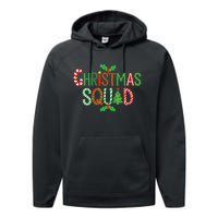 Christmas Squad Family Adult Christmas Pajamas Performance Fleece Hoodie