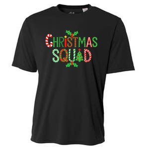 Christmas Squad Family Adult Christmas Pajamas Cooling Performance Crew T-Shirt