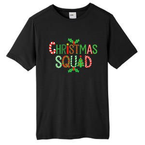 Christmas Squad Family Adult Christmas Pajamas Tall Fusion ChromaSoft Performance T-Shirt