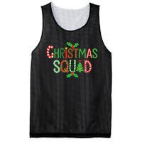 Christmas Squad Family Adult Christmas Pajamas Mesh Reversible Basketball Jersey Tank