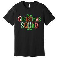 Christmas Squad Family Adult Christmas Pajamas Premium T-Shirt