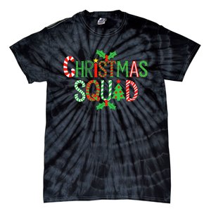 Christmas Squad Family Adult Christmas Pajamas Tie-Dye T-Shirt