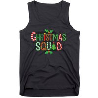 Christmas Squad Family Adult Christmas Pajamas Tank Top