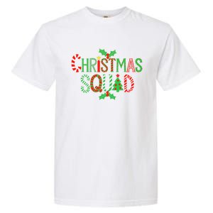 Christmas Squad Family Adult Christmas Pajamas Garment-Dyed Heavyweight T-Shirt