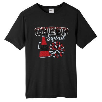 Cheer Squad Funny Cheerleader Cheerleading Red Women Girl Tall Fusion ChromaSoft Performance T-Shirt