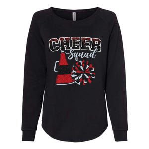 Cheer Squad Funny Cheerleader Cheerleading Red Women Girl Womens California Wash Sweatshirt