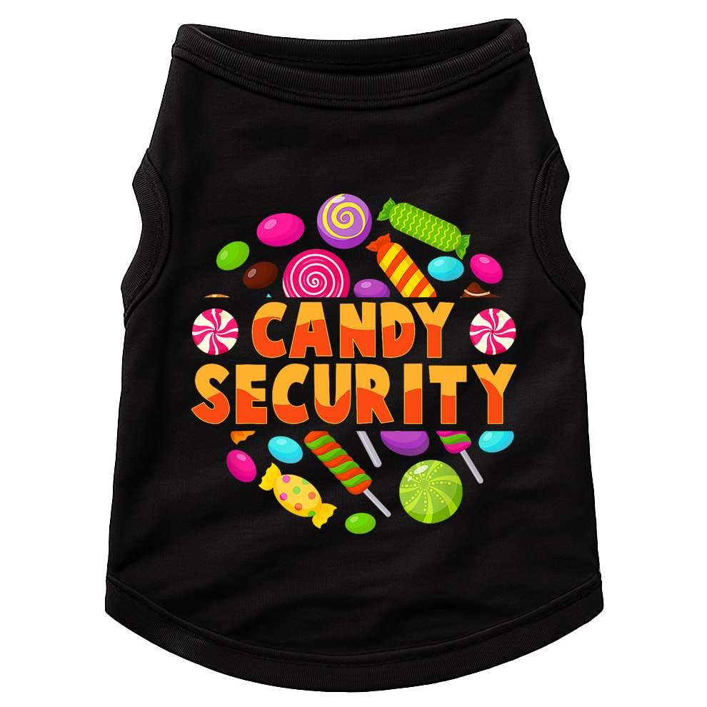 Candy Security Funny Candy Land Costume Candyland Party Doggie Tank