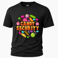 Candy Security Funny Candy Land Costume Candyland Party Cooling Performance Crew T-Shirt