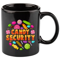 Candy Security Funny Candy Land Costume Candyland Party 11oz C Handle Ceramic Mug