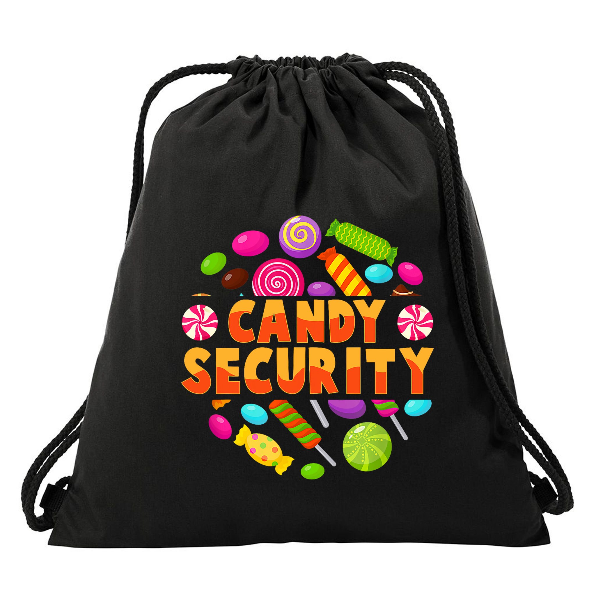 Candy Security Funny Candy Land Costume Candyland Party Drawstring Bag