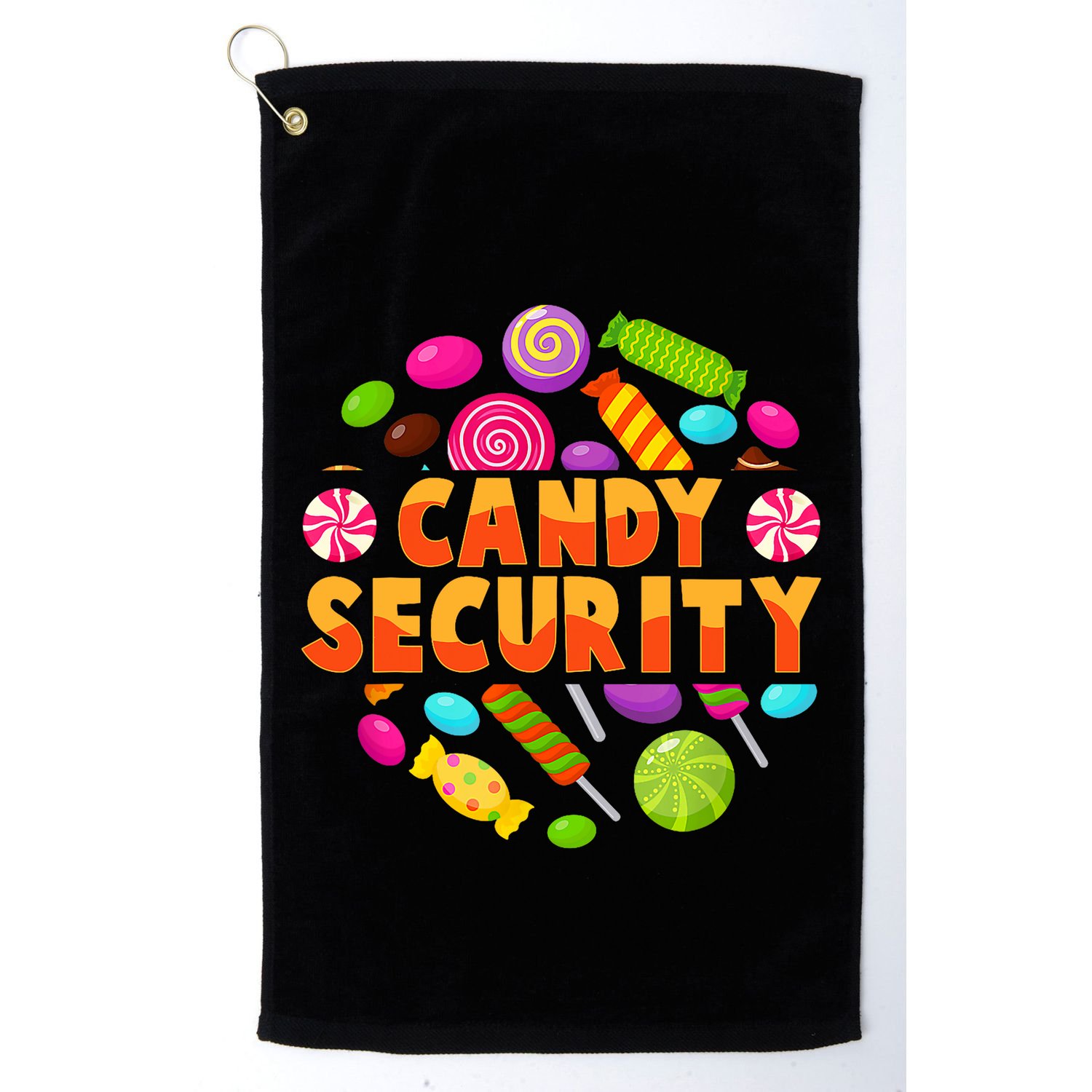 Candy Security Funny Candy Land Costume Candyland Party Golf Towel