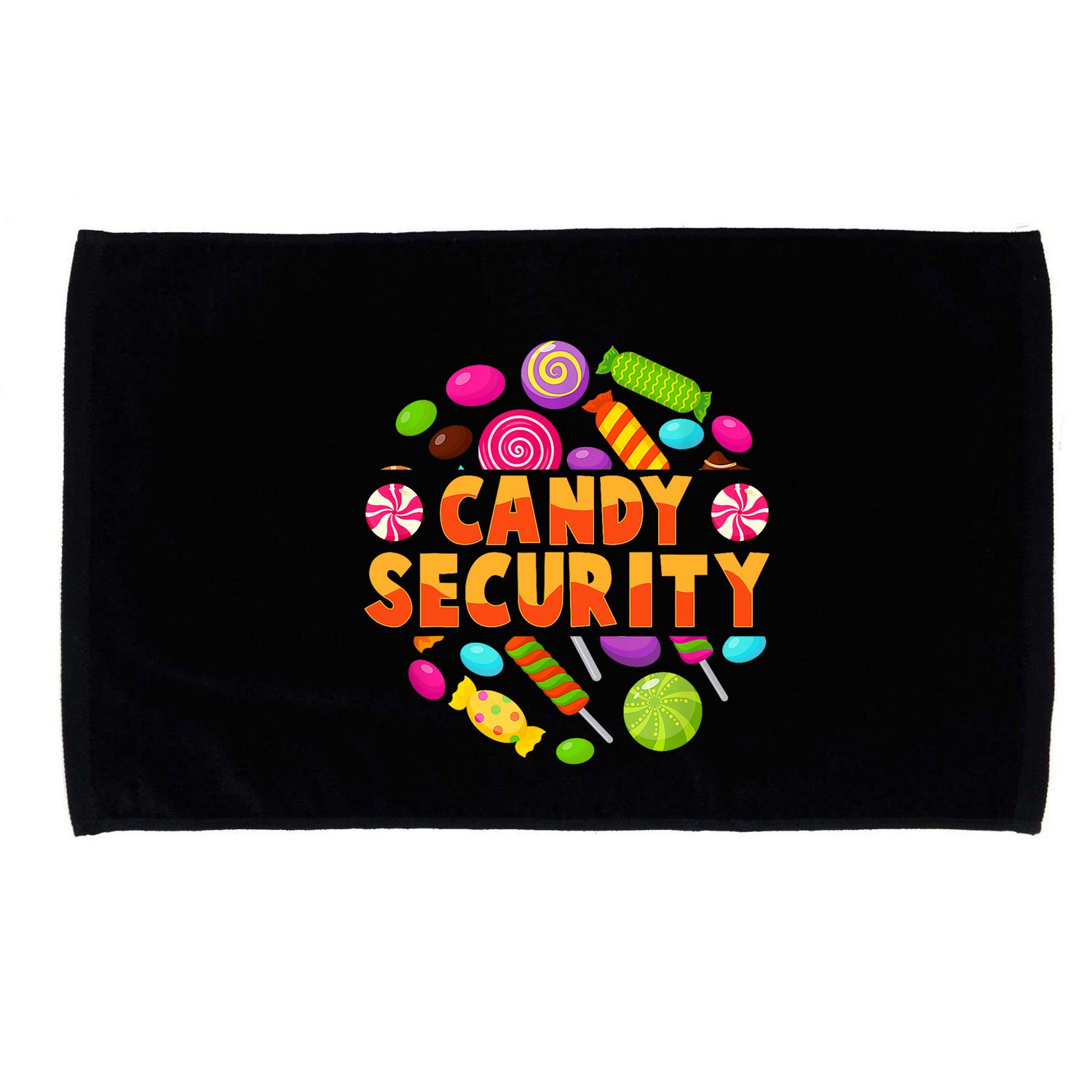 Candy Security Funny Candy Land Costume Candyland Party Microfiber Hand Towel