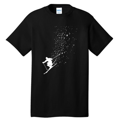 Cool Ski Freestyle Skiing Winter Sports Skier Freeski Gift Tall T-Shirt