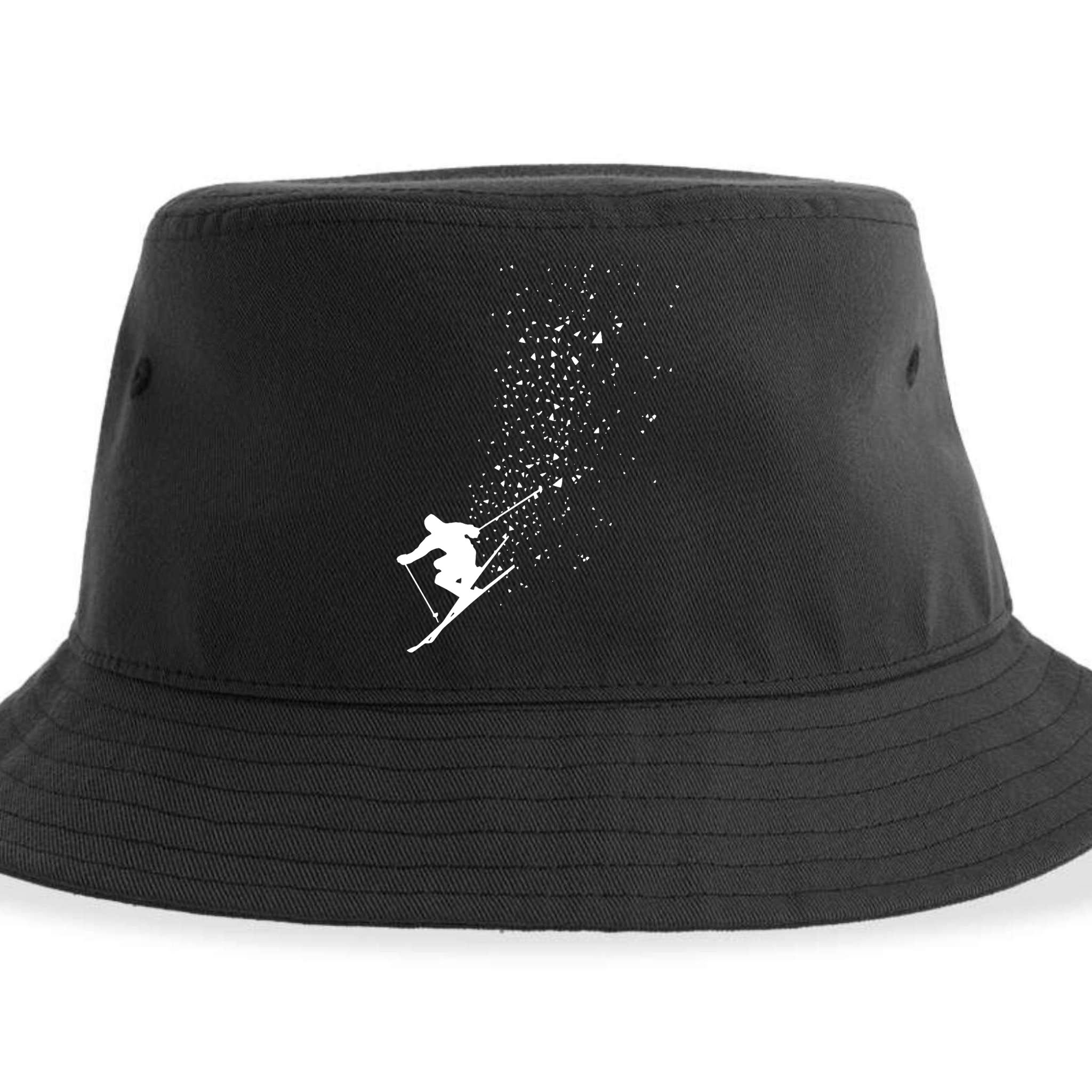 Cool Ski Freestyle Skiing Winter Sports Skier Freeski Gift Sustainable Bucket Hat