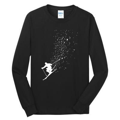 Cool Ski Freestyle Skiing Winter Sports Skier Freeski Gift Tall Long Sleeve T-Shirt