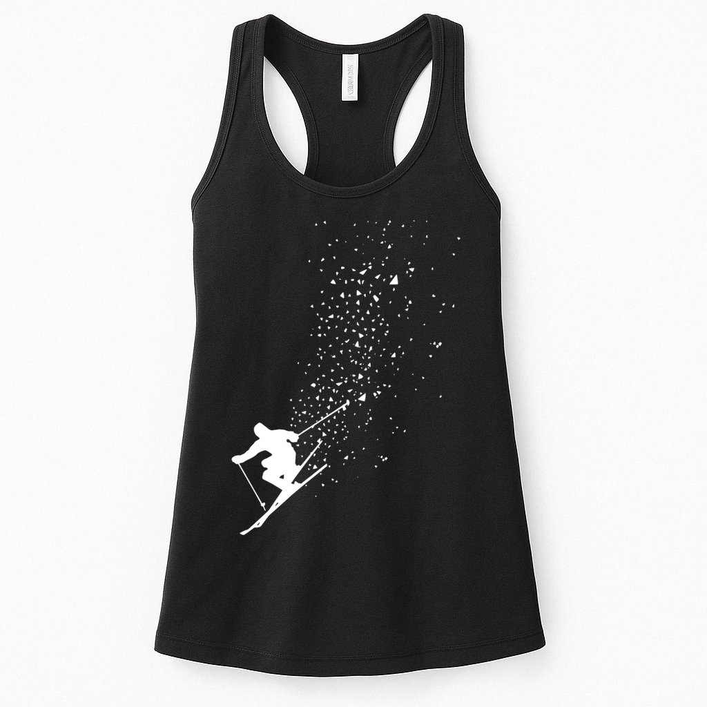 Cool Ski Freestyle Skiing Winter Sports Skier Freeski Gift Womens Tank Top