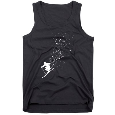 Cool Ski Freestyle Skiing Winter Sports Skier Freeski Gift Tank Top