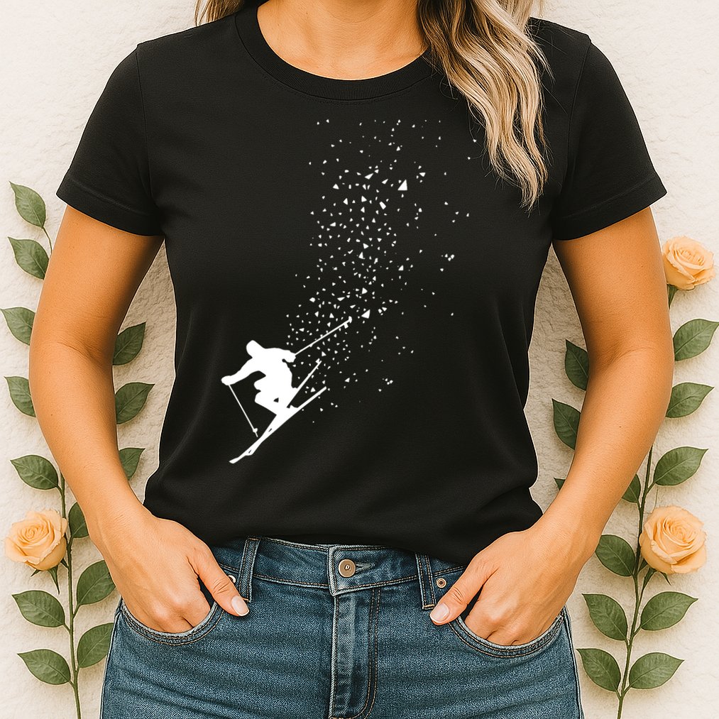 Cool Ski Freestyle Skiing Winter Sports Skier Freeski Gift Womens T-Shirt