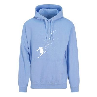 Cool Ski Freestyle Skiing Winter Sports Skier Freeski Gift Unisex Surf Hoodie