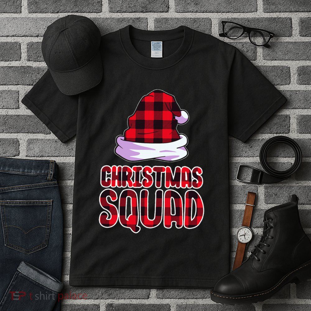 Christmas Squad Family Group Matching Tall T-Shirt