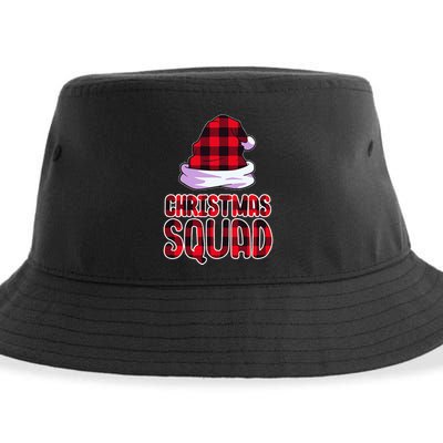 Christmas Squad Family Group Matching Sustainable Bucket Hat