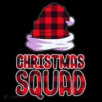 Christmas Squad Family Group Matching Button