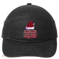 Christmas Squad Family Group Matching 7-Panel Snapback Hat