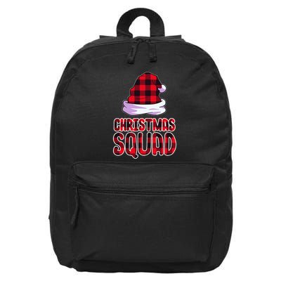 Christmas Squad Family Group Matching 16 in Basic Backpack