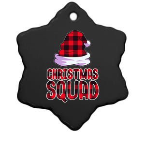 Christmas Squad Family Group Matching Ceramic Star Ornament