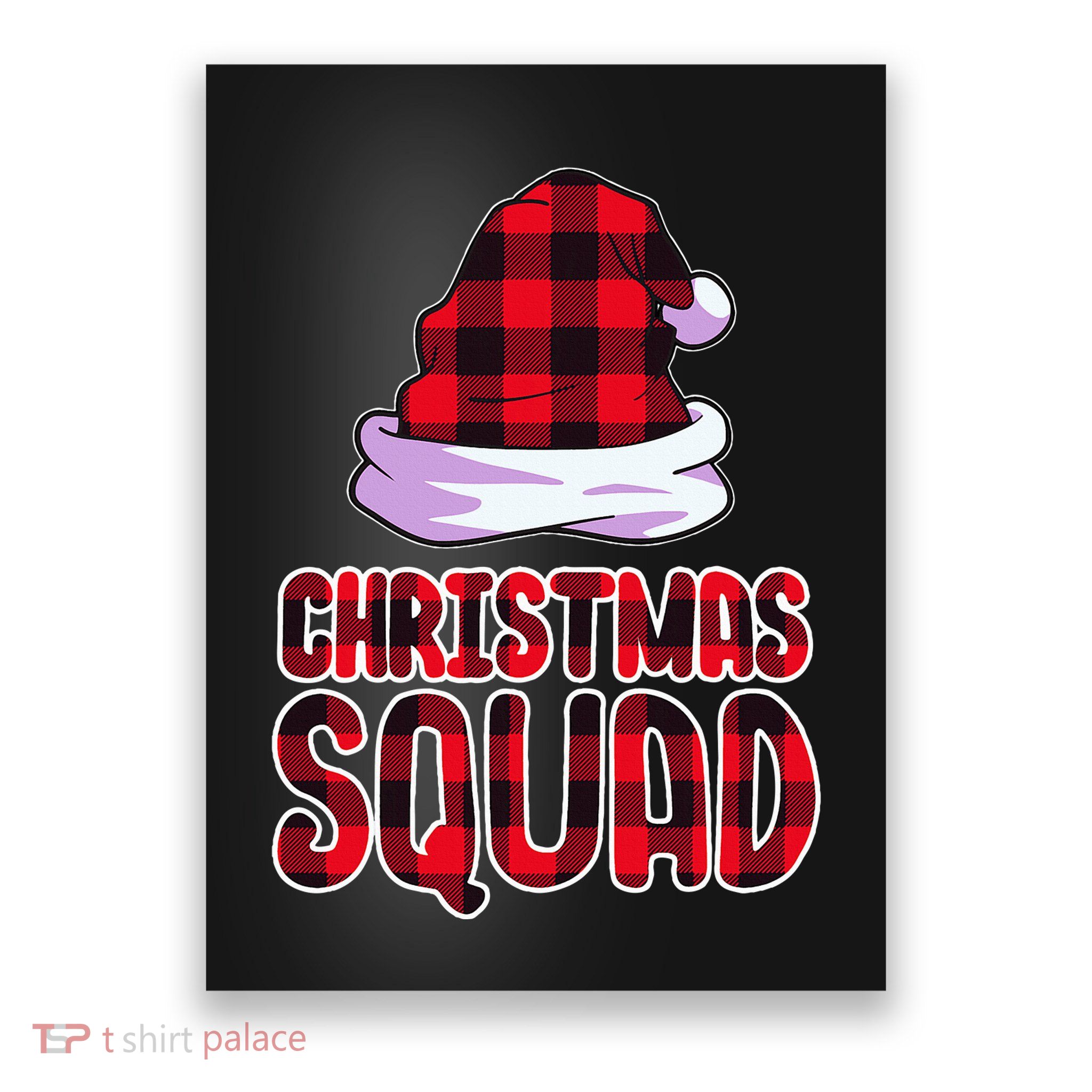 Christmas Squad Family Group Matching Poster
