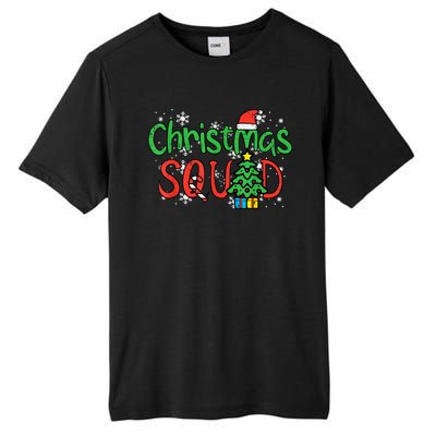 Christmas Squad Family Xmas Crew Tall Fusion ChromaSoft Performance T-Shirt