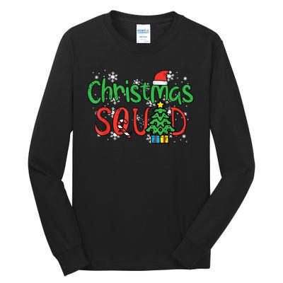 Christmas Squad Family Xmas Crew Tall Long Sleeve T-Shirt