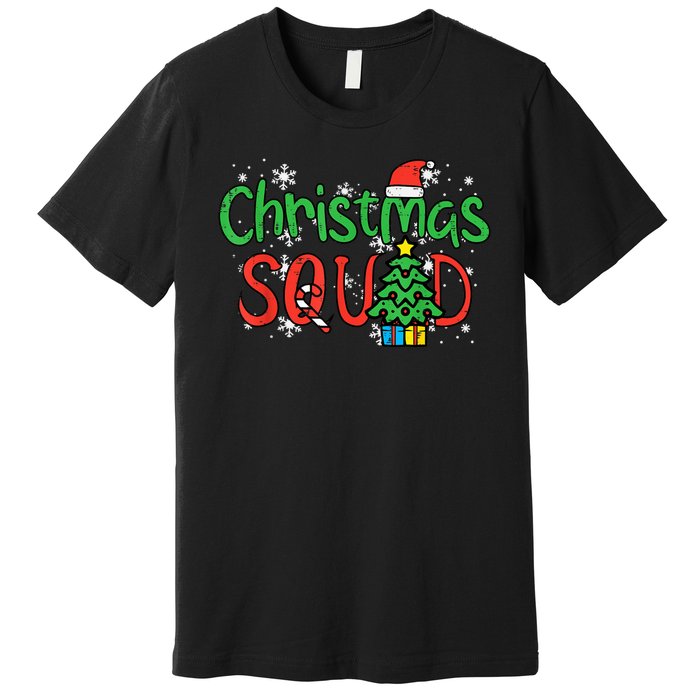 Christmas Squad Family Xmas Crew Premium T-Shirt