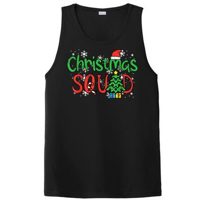 Christmas Squad Family Xmas Crew PosiCharge Competitor Tank