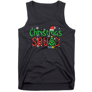 Christmas Squad Family Xmas Crew Tank Top