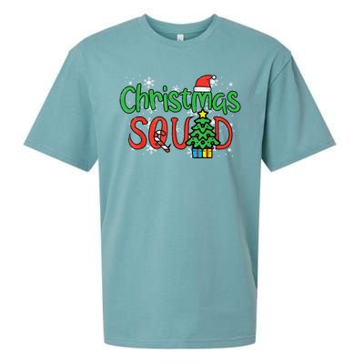 Christmas Squad Family Xmas Crew Sueded Cloud Jersey T-Shirt