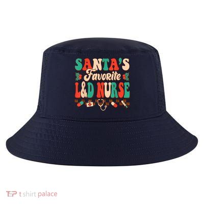 Christmas Santas Favorite L&D Nurse Labor Delivery Nurse Cool Comfort Performance Bucket Hat