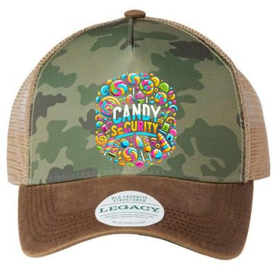 Candy Security Funny Candy Land Costume Candyland Party Legacy Tie Dye Trucker Hat
