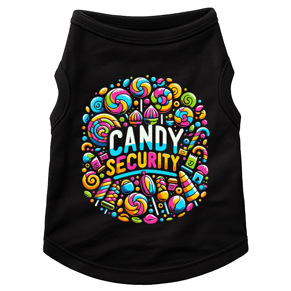 Candy Security Funny Candy Land Costume Candyland Party Doggie Tank
