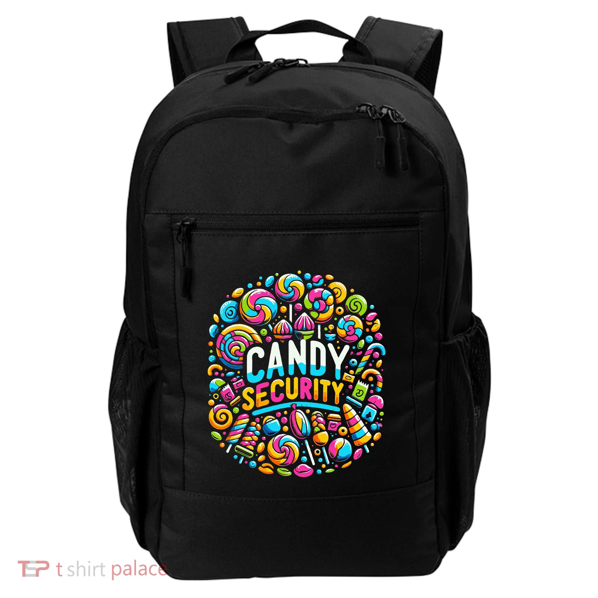 Candy Security Funny Candy Land Costume Candyland Party Backpack