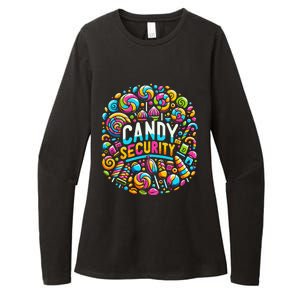 Candy Security Funny Candy Land Costume Candyland Party Womens CVC Long Sleeve Shirt