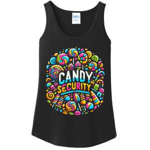 Candy Security Funny Candy Land Costume Candyland Party Ladies Essential Tank