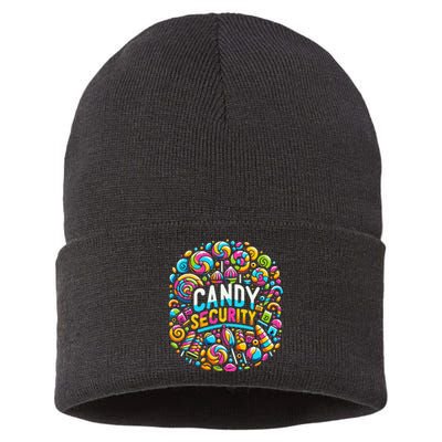 Candy Security Funny Candy Land Costume Candyland Party Sustainable Knit Beanie