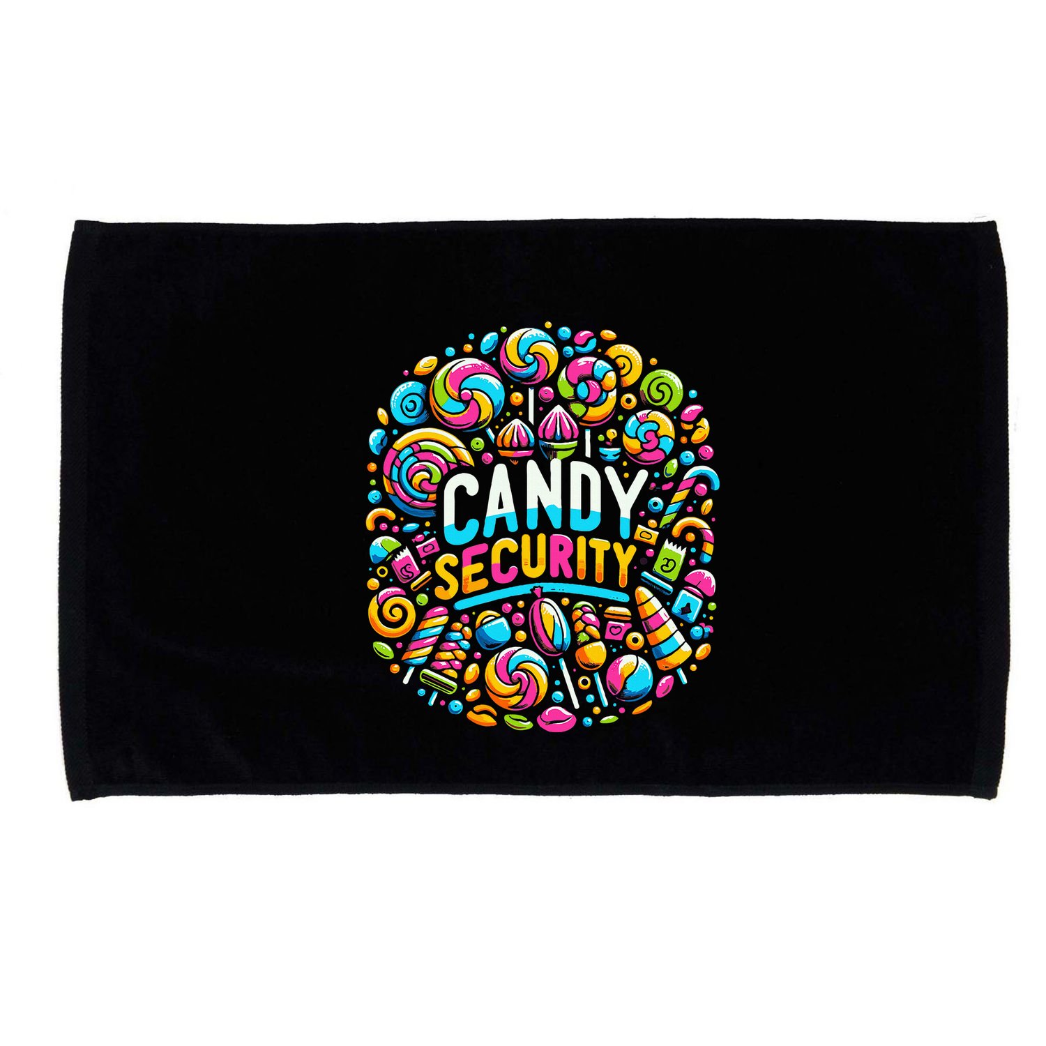 Candy Security Funny Candy Land Costume Candyland Party Microfiber Hand Towel